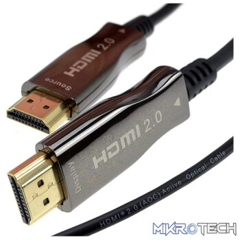 Active Fiber Optic 100m HDMI Cable  Components